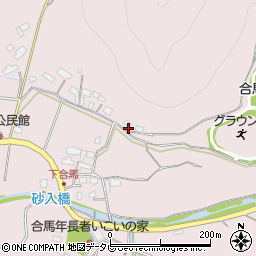福岡県北九州市小倉南区合馬142周辺の地図