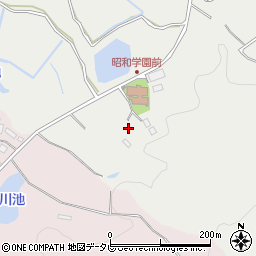 福岡県福津市奴山617周辺の地図