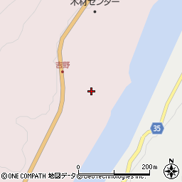徳島県那賀郡那賀町吉野丸山周辺の地図
