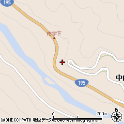 徳島県那賀郡那賀町白石サデ山周辺の地図
