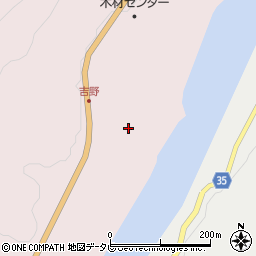 徳島県那賀町（那賀郡）吉野（丸山）周辺の地図