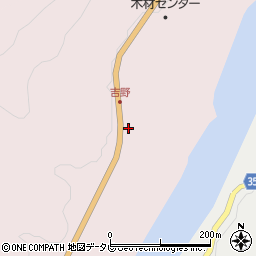 徳島県那賀郡那賀町吉野弥八かへ67周辺の地図