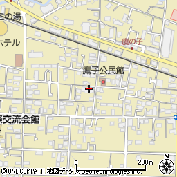 愛媛県松山市鷹子町周辺の地図
