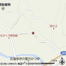 和歌山県田辺市中辺路町近露1386周辺の地図