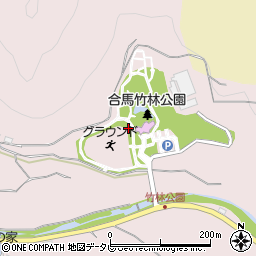 合馬竹林公園トイレ周辺の地図