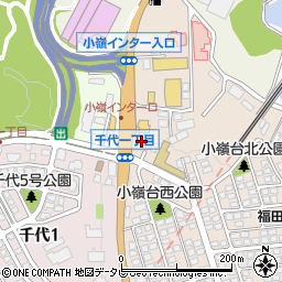 西日本シティ銀行小嶺支店 ＡＴＭ周辺の地図