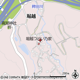 福岡県北九州市小倉南区堀越周辺の地図