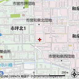 市営和泉北団地Ａ周辺の地図