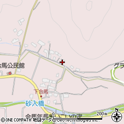 福岡県北九州市小倉南区合馬145周辺の地図