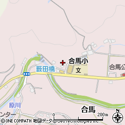 福岡県北九州市小倉南区合馬294周辺の地図