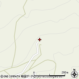 高知県長岡郡大豊町西峯2628周辺の地図