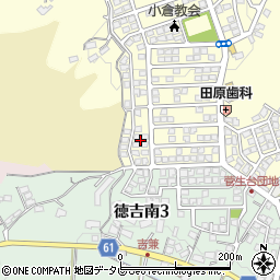 福岡県北九州市小倉南区長行西5丁目11周辺の地図