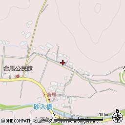 福岡県北九州市小倉南区合馬210周辺の地図