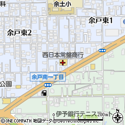株式会社西日本常盤商行周辺の地図