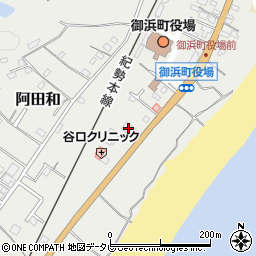 ＪＡ葬祭メモリアルホール南紀御浜斎場周辺の地図