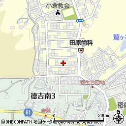 福岡県北九州市小倉南区長行西5丁目9周辺の地図