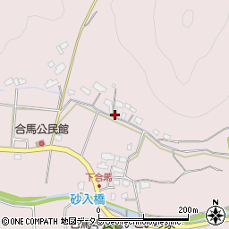 福岡県北九州市小倉南区合馬209周辺の地図