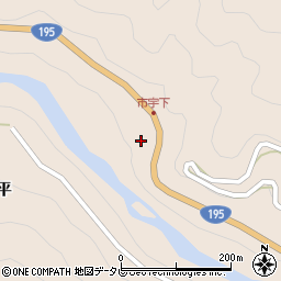 徳島県那賀郡那賀町白石鳥砂周辺の地図