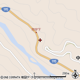 徳島県那賀郡那賀町白石サデ山12周辺の地図