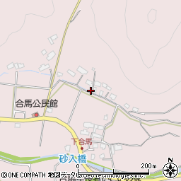 福岡県北九州市小倉南区合馬207周辺の地図