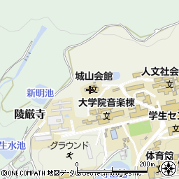 城山会館周辺の地図
