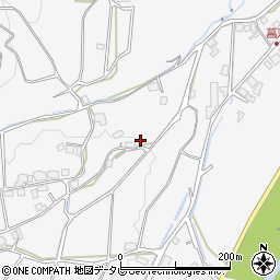 愛媛県東温市樋口178周辺の地図