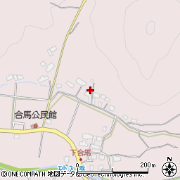 福岡県北九州市小倉南区合馬208周辺の地図