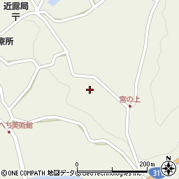 和歌山県田辺市中辺路町近露1361周辺の地図