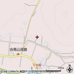 福岡県北九州市小倉南区合馬204周辺の地図