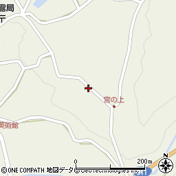 和歌山県田辺市中辺路町近露1347周辺の地図