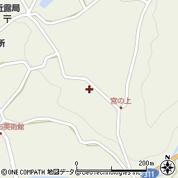 和歌山県田辺市中辺路町近露1360周辺の地図