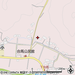 福岡県北九州市小倉南区合馬233周辺の地図