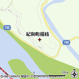 熊野市立楊枝出張診療所周辺の地図
