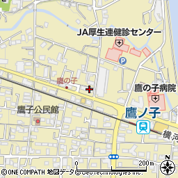 もち吉　久米店周辺の地図