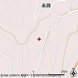 高知県長岡郡大豊町永渕206周辺の地図