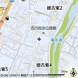 福岡県北九州市小倉南区徳吉東周辺の地図