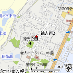 福岡県北九州市小倉南区徳吉西周辺の地図