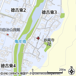 福岡県北九州市小倉南区徳吉東3丁目周辺の地図