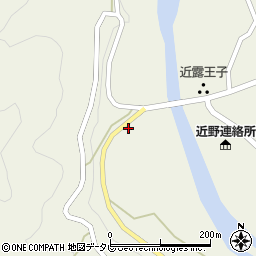 和歌山県田辺市中辺路町近露759周辺の地図