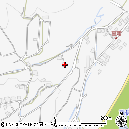 愛媛県東温市樋口187周辺の地図