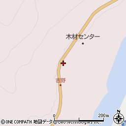 徳島県那賀郡那賀町吉野弥八かへ周辺の地図