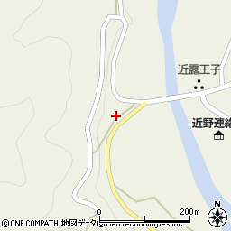 和歌山県田辺市中辺路町近露730周辺の地図