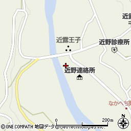 和歌山県田辺市中辺路町近露891周辺の地図