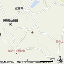 和歌山県田辺市中辺路町近露1206周辺の地図