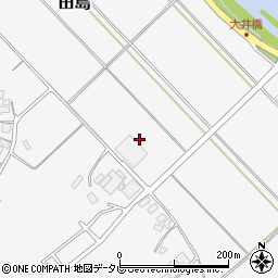 福岡県宗像市田島504周辺の地図