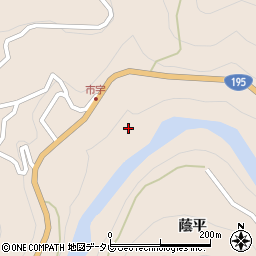 徳島県那賀郡那賀町白石森平2周辺の地図