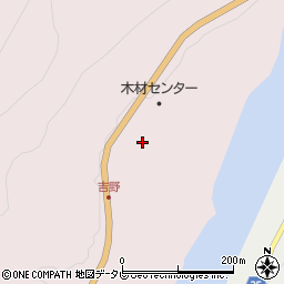 徳島県那賀郡那賀町吉野弥八かへ28周辺の地図