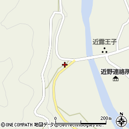 和歌山県田辺市中辺路町近露745周辺の地図