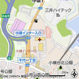 ダイソー八幡小嶺台店周辺の地図