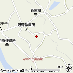 和歌山県田辺市中辺路町近露1170周辺の地図